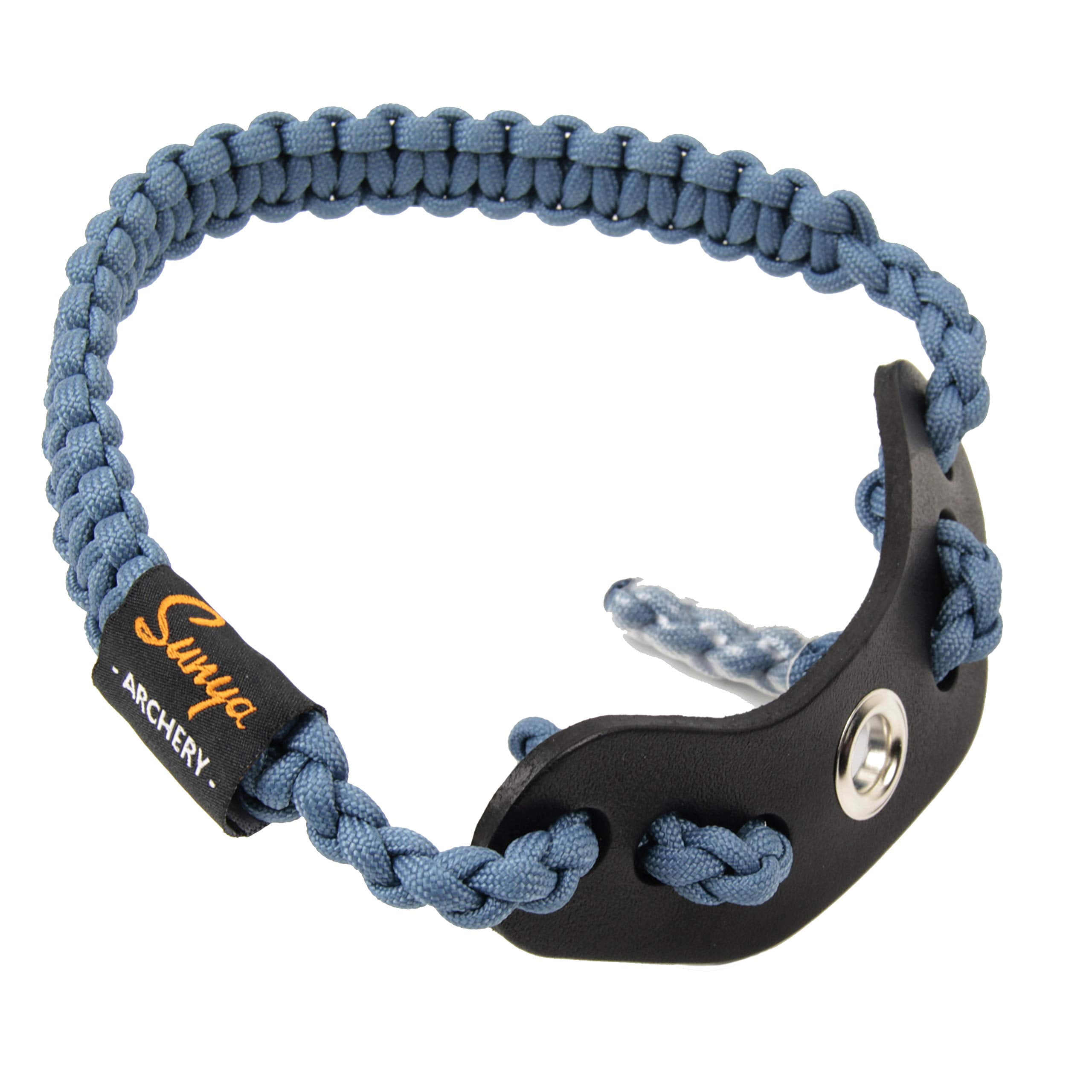 SUNYA Archery Bow Wrist Sling, 550 Paracord Strap Comfortable on Hand.Fit Bow Stabilizer. Full