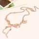 thumbnail image 4 of Collar de gargantilla Sunnimix de esqueleto de dinosaurio para Mujer, 4 of 8