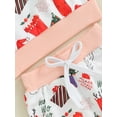 thumbnail image 6 of Toddler Baby Boys Girl Christmas Outfits Santa Embroidery Sweatshirt Tops Pants Set 2Pcs Fall Winter Sweatsuit Clothes, 6 of 8
