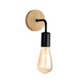 thumbnail image 1 of Aplique de pared Accesorios de iluminación Iluminación Garaje Exterior E27 Almacén Lámpara montada pared Moderna para sala de estar Negro Colco Luces de pared del dormitorio, 1 of 8