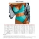 thumbnail image 5 of Traje de Baño Sexy de Dos Piezas con Cuello en V para Mujer Traje de Baño sin Espada con Bloque de Color con Pantalones Calientes ANGGREK Otros, 5 of 6