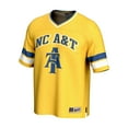 thumbnail image 2 of Unisex GameDay Greats Gold North Carolina A&T Aggies Lightweight Football Fashion Jersey, 2 of 3