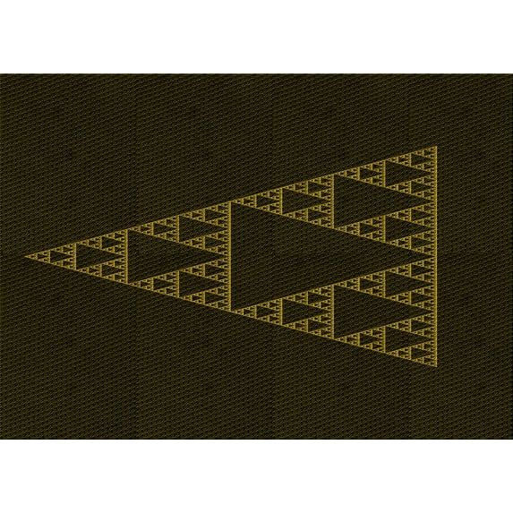 Ahgly Company Machine Washable Indoor Rectangle Transitional Night Black Area Rugs, 8' x 10'