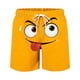 thumbnail image 5 of Ceisia Eye-Catching Stretchy Mens Loose Fit 5-Inch Swim Trunks Tongue-Out Smiley Print Beach Casual Shorts Gifts, 5 of 5