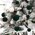 thumbnail image 5 of 46 Pcs Velvet Christmas Balls Ornaments, Flocked Christmas Tree Decorations Set Assorted Shatterproof Hanging Ornaments with Loop for Xmas Holiday Home Decor.H, 5 of 6