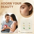 thumbnail image 2 of DESIGNICE 12Pairs Cute Earrings,Resin Studs Earrings for Women,Scratch-Proof Stud Earrings,Style5, 2 of 7