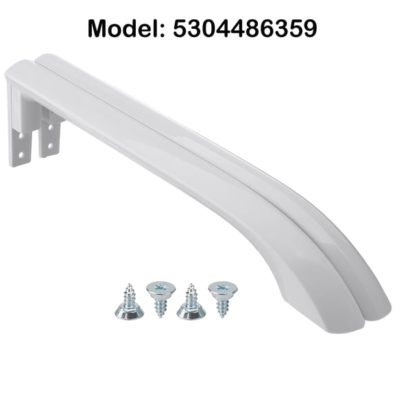 MOTMAX 5304486359 Refrigerator Door Handle Set Compatible with Frigidaire, Replaces 5304506469 5304504507 242059501 242059504 (2 Pcs)