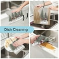 thumbnail image 2 of 6PCS Dish Towels and Dish Cloths Reuseable Dishcloths Sets for Washing Dishes, Cooking, Baking Size 11" x 11" Christmas Deer and Snowmen, 2 of 9