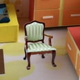 thumbnail image 3 of Sofá en miniatura para casa de muñecas a escala 1/12, ideal para decorar el salón y el dormitorio. Único, 3 of 7