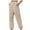 Beige, variant on qolati Sweatpants for Women 2023 Winter Fleece Lined Joggers Athletic Yoga Pants Casual Thick Warm High Waist Cinched Bottom Workout Lounge Trousers Pockets