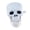 A, variant on Halloween Decorations Wind Up Toy,1 Pack Mini Jumping Walking Clockwork Figurines for Halloween Party Favors Goody Bag Fillers Christmas Stocking Stuffers (Green Skull Head with Bandage)