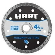 HART Masonry Cutting Diamond Wheel, New Condition