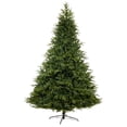 thumbnail image 3 of HomeStock 9ft Majestic Fir Look Artificial Christmas Tree, Skinny Christmas Tree Prelit with 4600Branch tips and 900 Multi Lights, 3 of 10