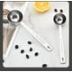 thumbnail image 5 of Juego de cucharas de café de primera calidad - 1 cucharada (15 ml) y 2 cucharadas (30 ml) de cucharada medidora - Cuchara medidora y cucharadita de acero inoxidable con mangos largos - Juego de 2 JM, 5 of 5