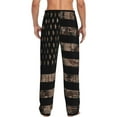 thumbnail image 3 of Disketp American Flag With Desert Camouflage Men'S Pajama Pants - Ultra Soft Fleece Sleep And Lounge Pants (Size: S-Xxl), 3 of 9