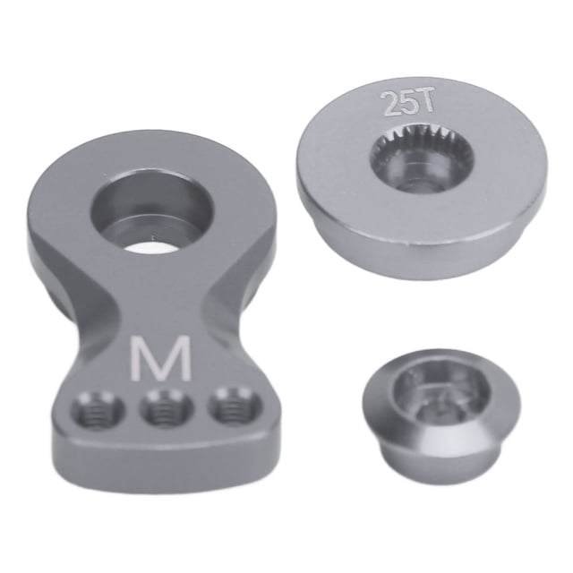Bras Servo 25T, Remplacement de Corne Servo en Alliage d'Aluminium Réglable pour Crawlers RC 1/10
