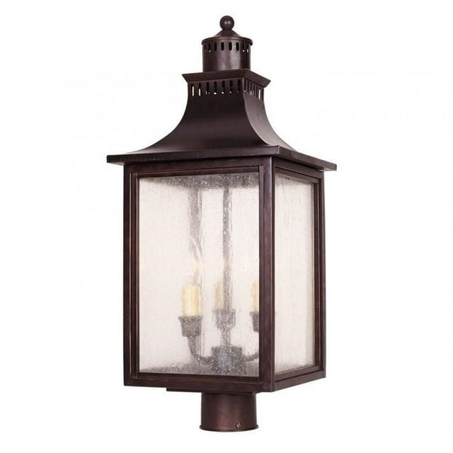 Savoy House Monte Grande Post Lantern in English Bronze