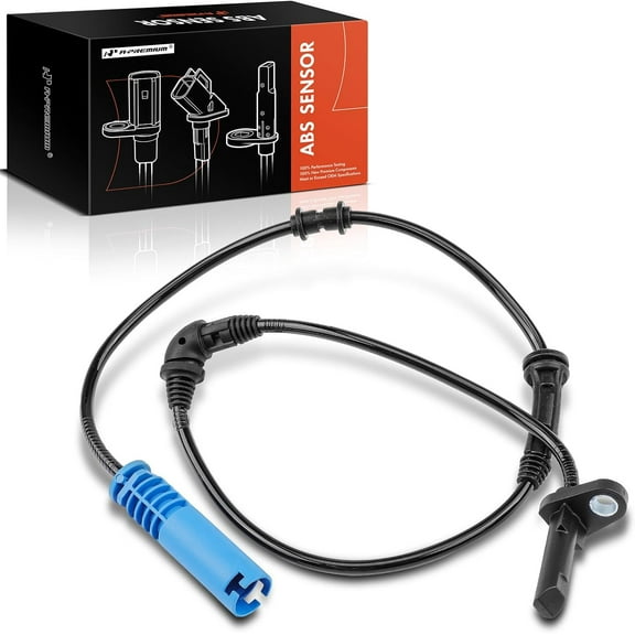 A-Premium ABS Wheel Speed Sensor Compatible with Mini Models - Cooper 2009-2015 - Front Driver or Passenger Side, Replace# 34526773019, 34526793819