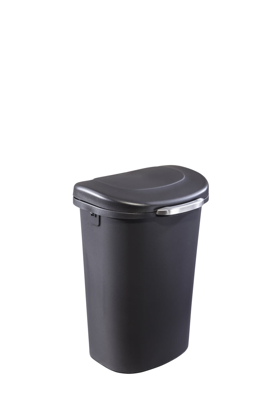 Rubbermaid Spring Top Kitchen Bathroom Trash Can with Lid, 13  Gallon Gray Plastic Garbage Bin, 49.2-liter : Everything Else
