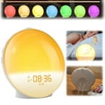 thumbnail image 1 of Binwennn Wireless Temperature Probe Cute Timer Wind up Timer Kitchen SSunrise Alarm Clock For Heavy Sleepers Wake Up Light Simulating Sunrise/sunset Alarm Clock And Natural Sound Nap And Sleep, 1 of 8