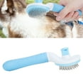 thumbnail image 3 of NFTIGB Pet Self Cleaning Slicker Brush for Dogs and Cats Remove Floating Hair Comb Massage Fur Grooming Tool Blue 7.8 inches / 19.7 cm, 3 of 5