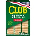 thumbnail image 3 of Club Snack Stacks Original Crackers, Lunch Snacks, 6 Count, 3 of 15