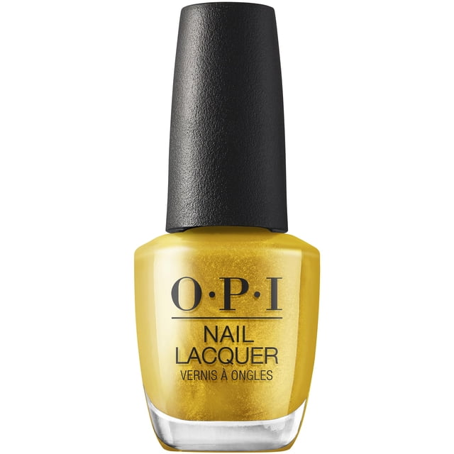 Esmalte de uñas OPI Nail Lacquer Metallic Rewind Bright Gold