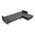 thumbnail image 2 of Palomino Sofa Bed Right Dark Grey-Color:Grey,Style:Contemporary Modern, 2 of 4