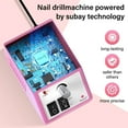 thumbnail image 6 of Electric Nail Drill Machine Kit for Acrylic & Gel Nails – 20,000 RPM, 6 Bits, Quiet & Portable E-File Tool, 6 of 6
