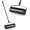 Black, variant on NurtureTail Lawn Aerator Roller, 21-Inch Rolling Spike Aerator with Fillable Drum, Heavy Duty Push Tine Tool with Metal Handle for Grass Yard Garden Soil Aeration-Green
