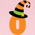 thumbnail image 3 of CafePress - Halloween Letter O Witch Monogram Infant T Shirt - Infant T-Shirt, 3 of 4