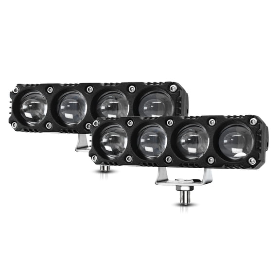 Motorcycle Spotlights Motorcycle LED Driving Lights With 5 Lighting Modes IP68 Water Resistant For Motorcycles Trucks Tractors