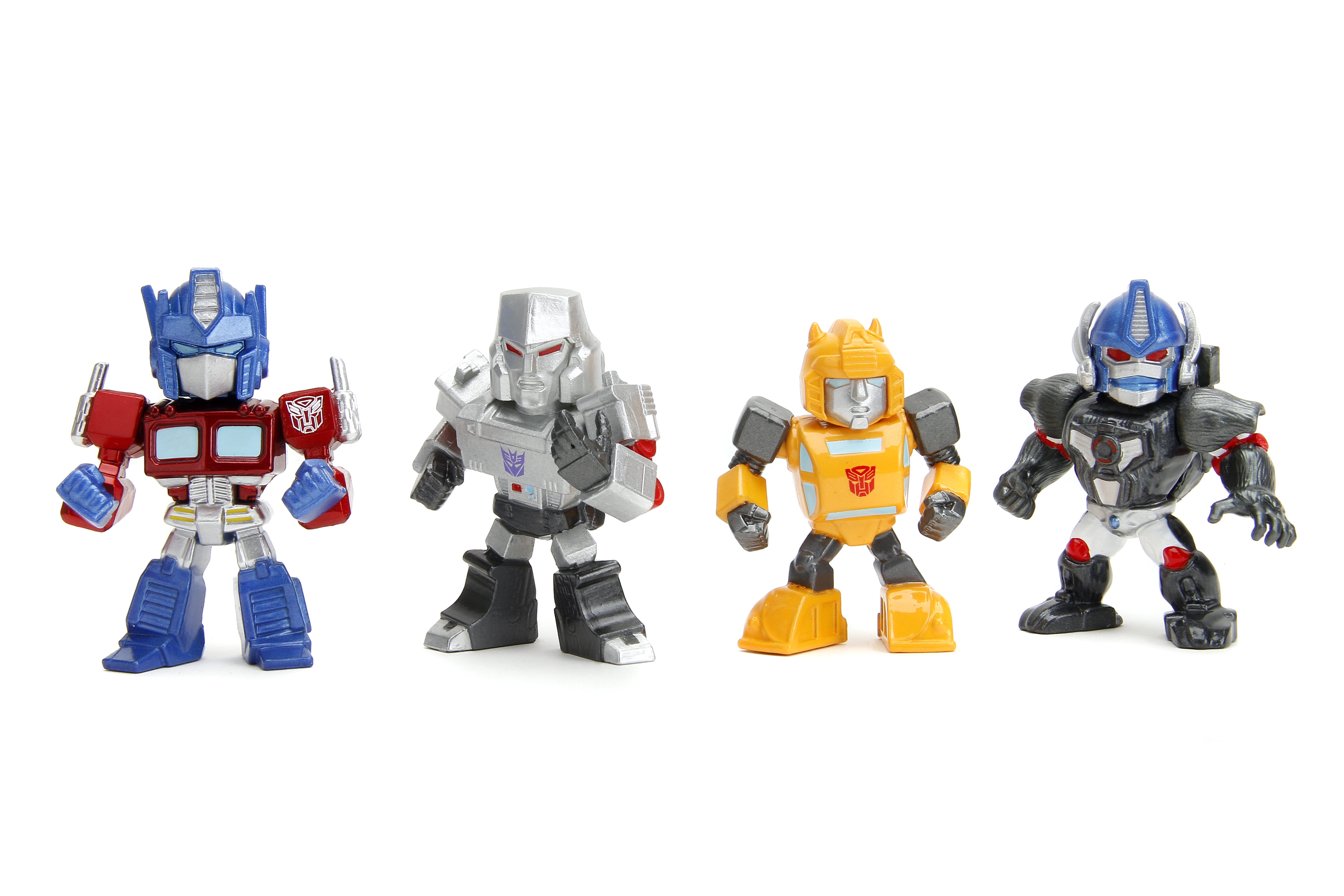 Jada Toys Metalfigs Transformers 2.5" 4-Pack Collectible Die-Cast Figure