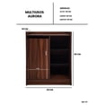thumbnail image 4 of Gabinete Inferior Estación de Café Multiusos, Mesa Auxiliar con Puertas y Amplio Almacenamiento, Diseño Moderno, 4 of 5