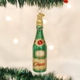 thumbnail image 2 of Old World Christmas Blown Glass Ornament for Christmas Tree, Cheers Bottle, 2 of 4