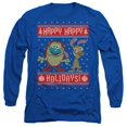 thumbnail image 1 of Ren & Stimpy Adulte Joyeuses Fêtes Chandails de Noël Laids T-Shirt, 1 of 4