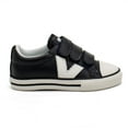 thumbnail image 3 of Victoria Boys Tribu Contrast Faux Leather Straps Sneaker, Marino,2 M US, 3 of 7