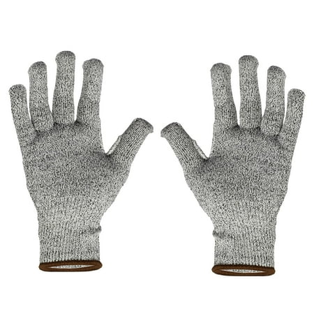 

Cut Resistant Gloves Level 5 Wear Resistant Breathable Mechanic Labor Protection Safety Gloves for Work L(for Hand Width 10cm)