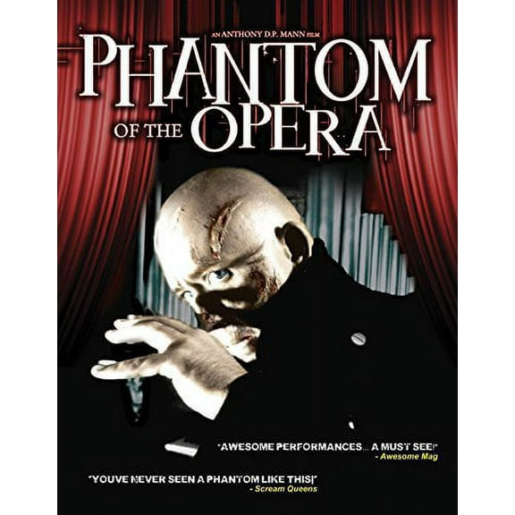 Phantom of the Opera (DVD), Reality Ent, Horror