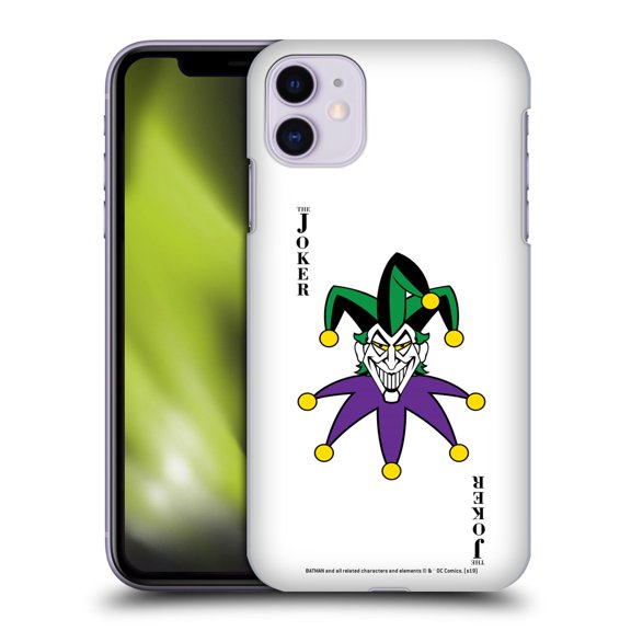 Head Case Designs Officially Licensed The Joker DC Comics Character Art Card Hard Back Case Compatible with Apple iPhone 11
