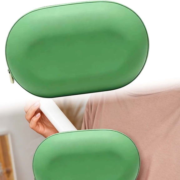 HomelyJoy Green Silicone Makeup Bag, Waterproof Travel Toiletry Bag Zipper Pouch Purse, Portable Large Capacity Cosmetic Storage Organizer for Women, 7.48x4.72 In