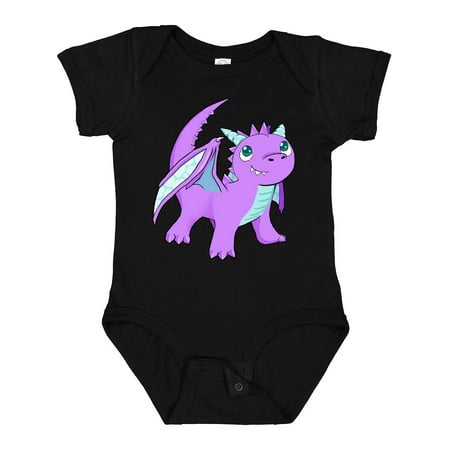 

Inktastic Cute Baby Purple Dragon Gift Baby Boy or Baby Girl Bodysuit