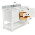 thumbnail image 7 of Ariel R049SCW2OVOGRY Bayhill 49" Free Standing Single Oval Basin Vanity Set - Grey, 7 of 7