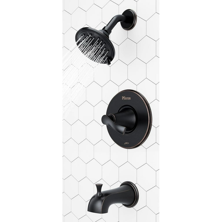 Pfister Auden 1-Handle Bathtub and Shower Faucet with Valve Pfister Auden 1-Handle Bathtub and Shower Faucet with Valve
