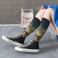 thumbnail image 5 of Pofeuu Vintage Pattern Fox Print Stockings, Adult Running Hiking Socks for Youth and Adult, 5 of 6