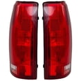 thumbnail image 1 of Brock Replacement Driver and Passenger Set Tail Lights Compatible with 16506355 16506356, 1 of 4