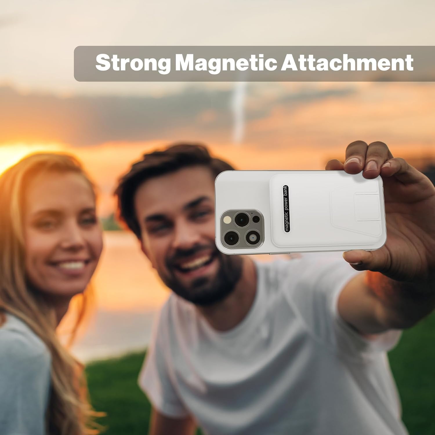 for Magsafe Power Bank 10000mAh Foldable Wireless Portable Charger with LED Display 3 in 1 Magnetic Battery Pack 22.5W Fast Charging iPhone 17/16/15/14/13/12 Pro/Pro Max/Plus/Mini