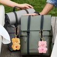thumbnail image 3 of Multipurpose Couple's Butter Bear Keychains Charm Pendant with Soft Supplies for Travel and Parties Daily Use, 3 of 9