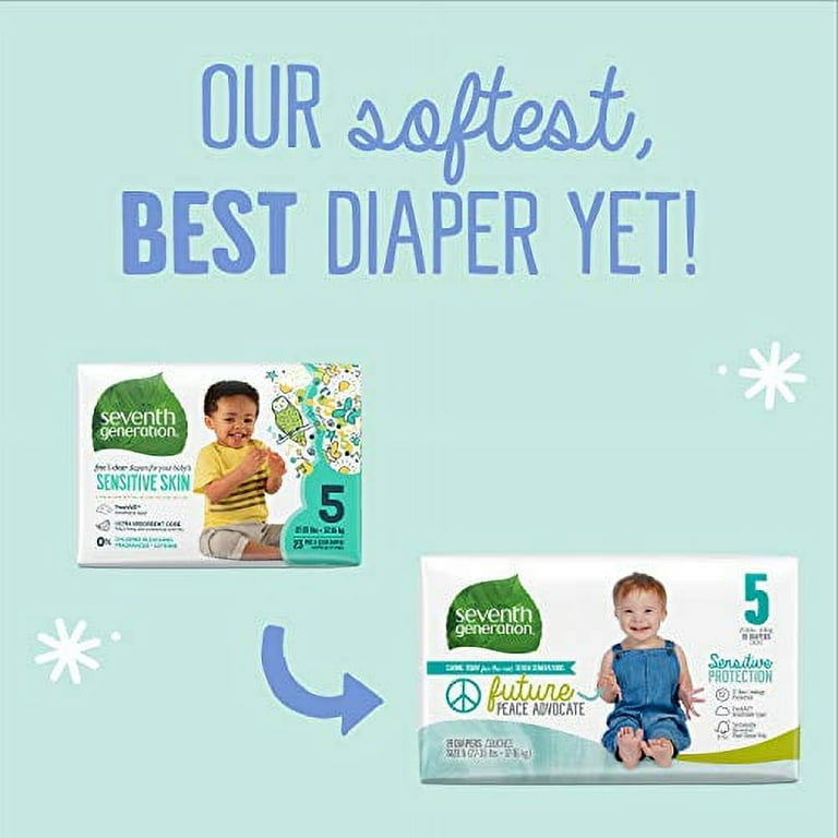 7th generation cheap diapers size 5