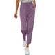 thumbnail image 2 of WILLBEST Pantalones Casuales de Verano para Mujer, Ligeros, Cómodos, Transpirables, para Playa, con Bolsillo para Uso Diario. Extra Grande, 2 of 7